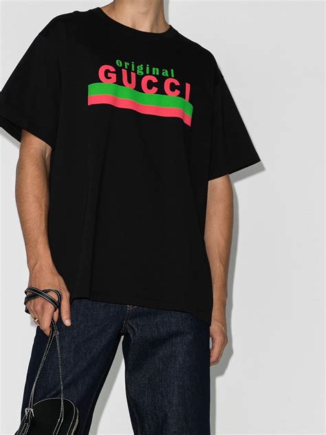 gucci printed shirt|t shirt gucci original.